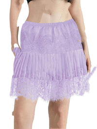 Y2K Ballet-style Basic Hem Lace Patchwork Low-waist Skirt