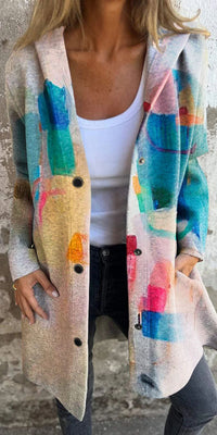 Cardigan Sweater Coat Knitted Long Loose-fitting Outerwear