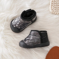 New Hot Sale Waterproof Glitter Baby Toddler Snow Boots