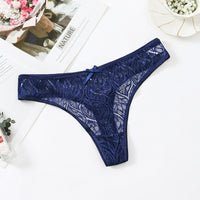 Lace Sexy Solid Color See-through Cotton Shorts