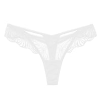 French Ultra-thin Lace Semi-transparent Seductive Thong