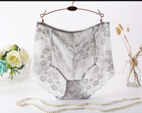 Plus Size Lace Women's Transparent Abdomen Seamless Women's Underwear
