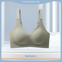 Plus Size Underwear Women's Big Chest And Small Jelly Stick Soft Support