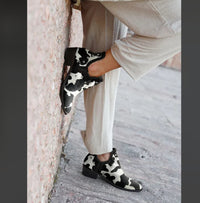 Fashion Ankle Boots With Metal Decoration Low Square Heel Large Size Ladies European And American Style