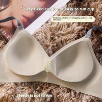 Seamless Cloud Feeling Soft Support Bar Underwear Comfortable Nude Feel