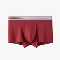 Summer Antibacterial Breathable Mid-waist Boxers Men