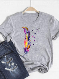 Geometric Printed Summer Short Sleeve