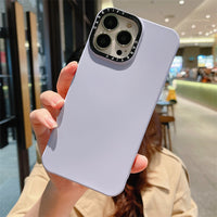 Macaron Solid Color Mobile Phone Case Liquid Skin Feel