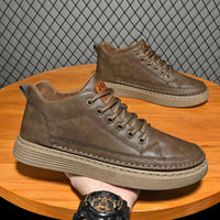 Men's Autumn Winter Fleece-Lined Warm Sneakers