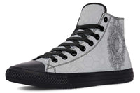 Printed Couple High-top Canvas Shoes