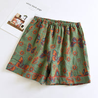 Women's Summer Thin Cropped Loose And Sweet Home Pants