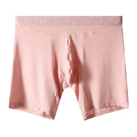 New Men's Lengthened Boxer Modal Ice Silk Comfort Shorts
