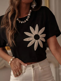 Breathable Crew-neck Short-sleeve T-shirt