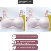 Maternity Nursing Bra Made Of Pure Cotton Wireless And Anti-exposure