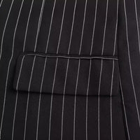 OL Temperament Commute Vertical Striped Suit European And American Female Suit Coat