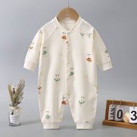 Baby Autumn Clothes Long Sleeve Spring And Autumn Baby Jumpsuit Pure Cotton Baby
