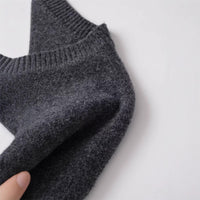 New Stylish Versatile Soft Button-front Knit Sweater
