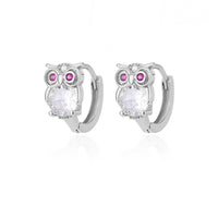 Fashion Minimalist Geometric Micro-inlaid Zircon Ear Clips