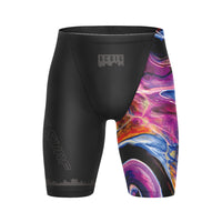 Men's Swim Boxer Briefs Quick-Drying Tight-Fitting Beach Shorts