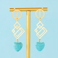 Stylish Minimalist And Personalized Alloy Earrings For Women