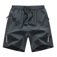 Men's Loose Ice Silk Quick Drying Minimalist Sports Shorts