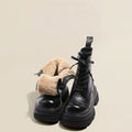 Women's Fashionable Cotton-padded Dr Martens Boots