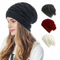 Men's And Women's Same Style Warm Fleece Wool Knitted Hat