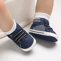 Baby Middle And High Top Soft Bottom Non-slip Casual Toddler Shoes