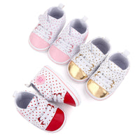 Soft Sole Baby Polka Dot Casual Toddler Shoes
