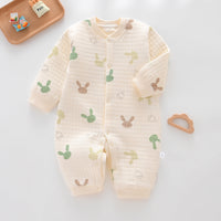 Siro Spinning Baby Cotton-padded Jumpsuit Pure Cotton Warm