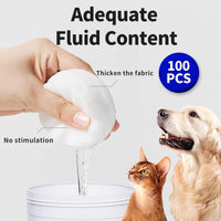 Pet Disposable Cotton Cloth Eye Cleaning Wipes