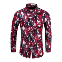 Men's Loose Printed Fashion Shirt