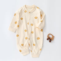 Baby Jumpsuit Spring And Autumn Pure Cotton Boneless
