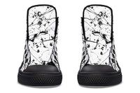 Fashion Printed Couple High Top Canvas Shoes