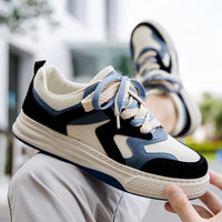 Spring Men's Casual Fashion Platform Canvas Shoes