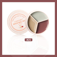 Cream Nail Polish Eye Shadow Bag
