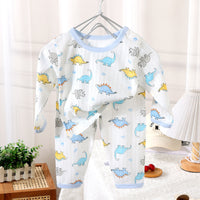 Summer Baby Cotton Home Wear Children's Pajama Set