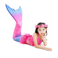Children's Swimsuit 3-piece Bikini With High Elasticity