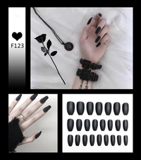 Matte Matte Super Long Ballet Nail