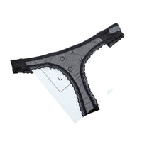 Mesh T-back Transparent Women
