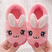 Indoor Non-slip And Warm Fur Slippers For Boys And Girls