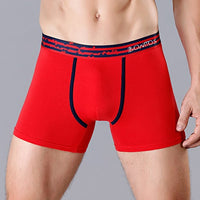 Men's Fashion Simple Cotton Boxer Shorts