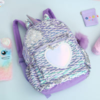 Children's Symphony Hairball Sequin Backpack School Bag