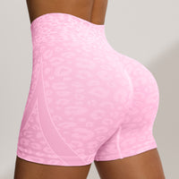 Seamless Tight-fitting Three-quarter-length Cycling Shorts