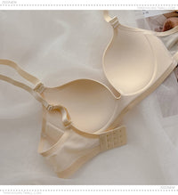 Women's Small Breast Push Up Bra Without Steel Ring