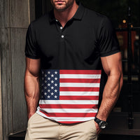 American Menswear Thin Quick-drying Ice Silk Short Sleeve