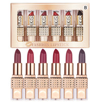 Universal Pearlescent Sequins Colorful Lipstick Kit