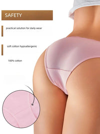 Womens Cotton Mid To Low Rise Briefs Comfortable Breathable And Made With A Triangular Cut
