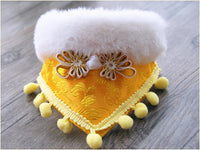 Christmas Bib Ornament Decoration Pet Saliva Towel Winter Warm Scarf