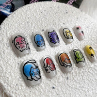 Good-looking Personality Princess Japanese Cat Eye Wear Armor
